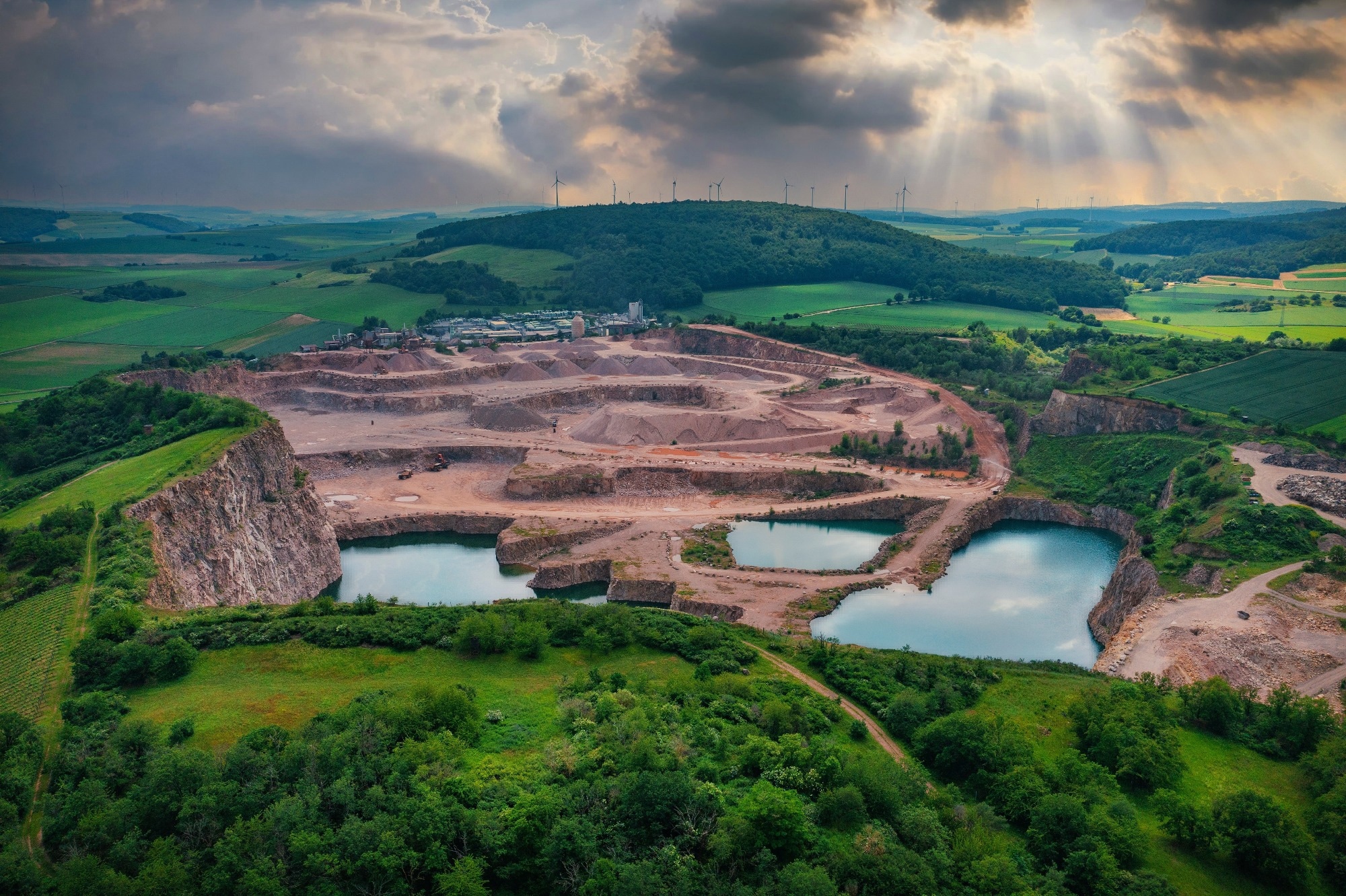 a quarry/mine in germany
