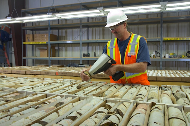 LIBS can be used to rapidly identify samples which may need special treatment