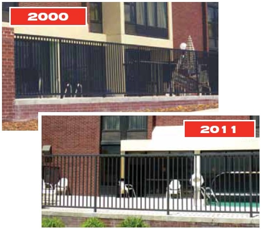 Fiberglass Fencing: Still Strong Eleven Years Later