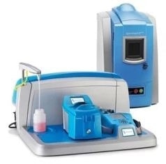 Mini lab oil particle counting