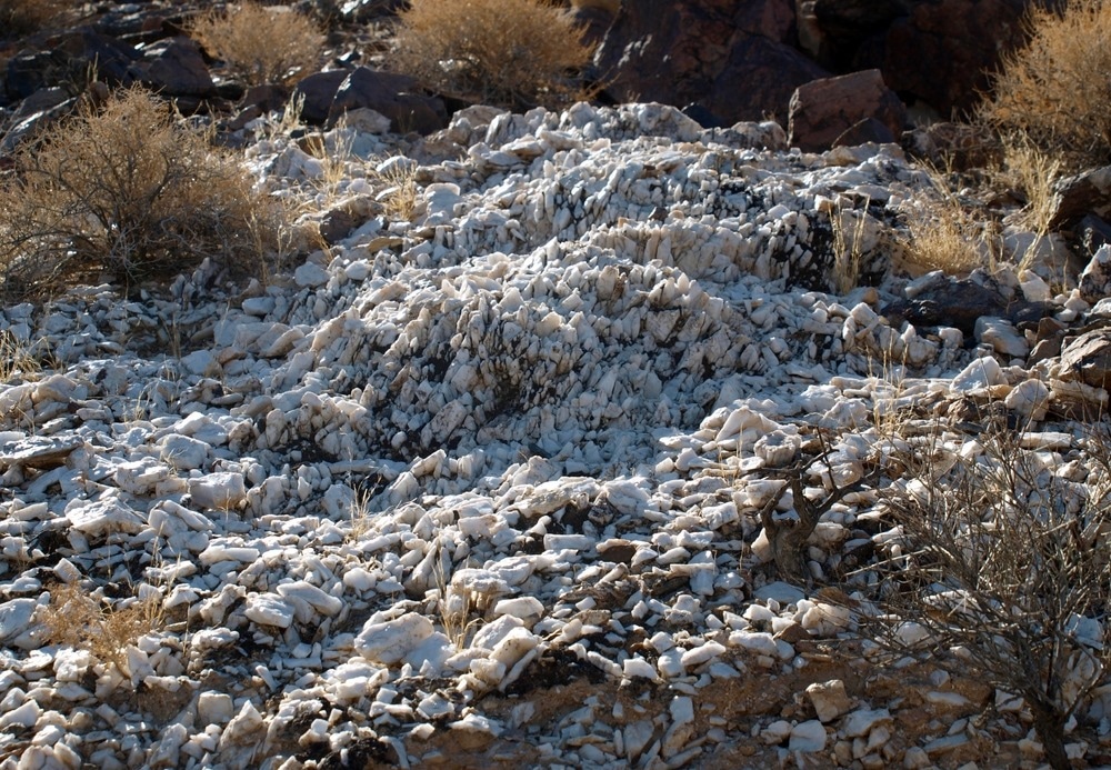 quartz in its natural state