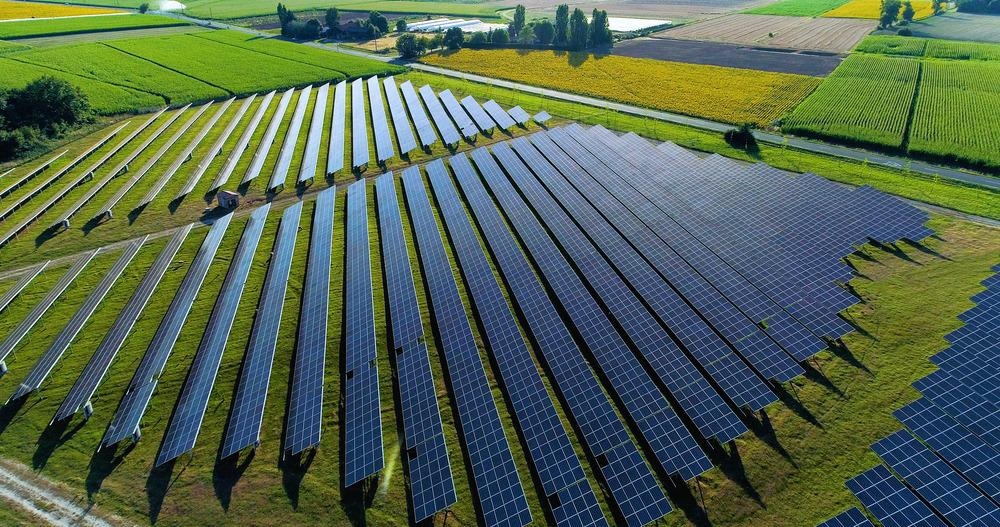 solar farm, copper, mining