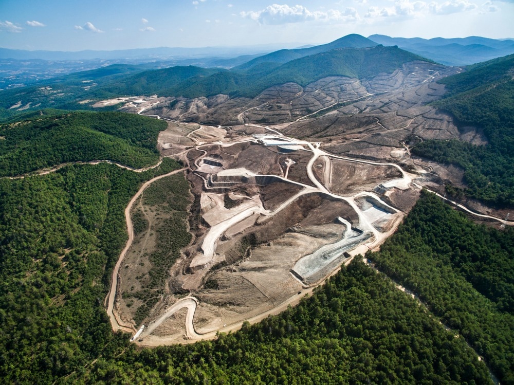 mining land