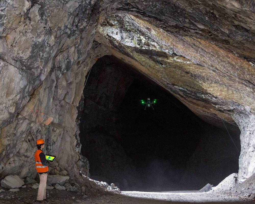 autonomous mining market, drones, mining