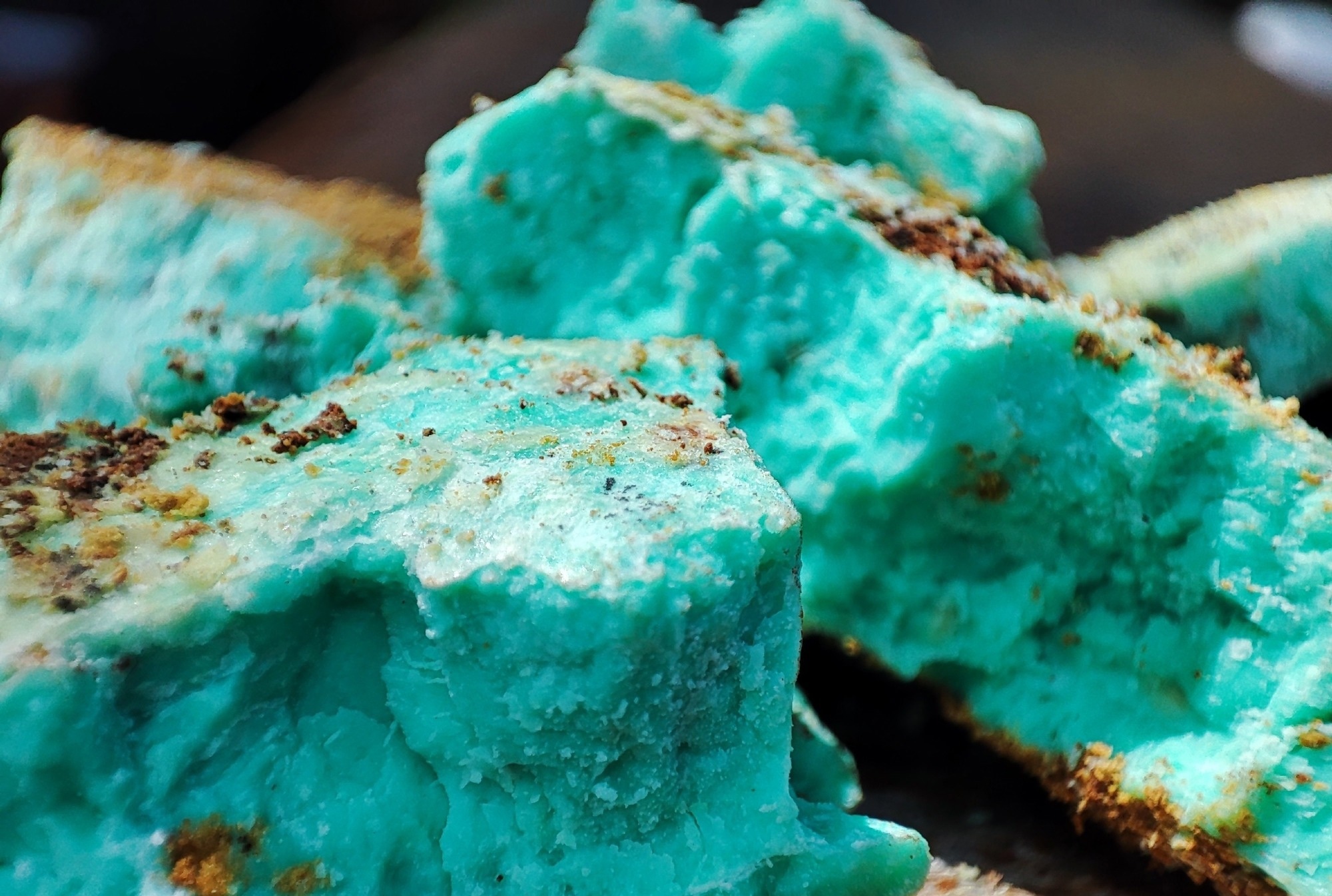 green nickel mined