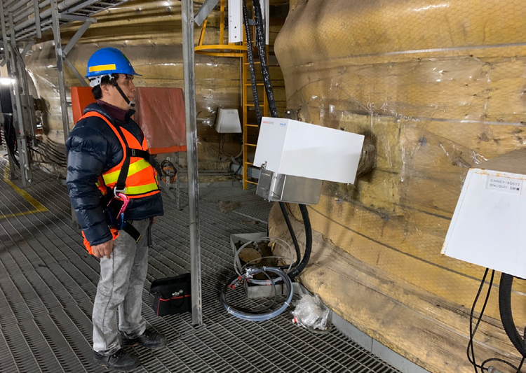 Use of continuous monitoring system for mercury emissions in a coal-fired thermal power plant.