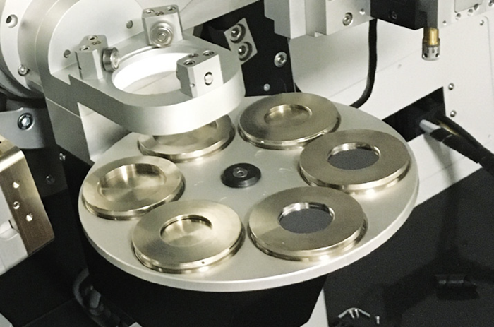 6-position sample changer. Image Credit: Thermo Fisher Scientific – Mining Process and Analytical Solutions