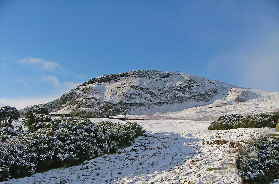 Scawt mountain Hill in Co. Antrim Northern Ireland.