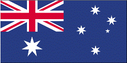 The national flag of Australia