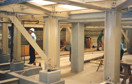 EXTREN® fiberglass structural shapes and DURADEK® grating
