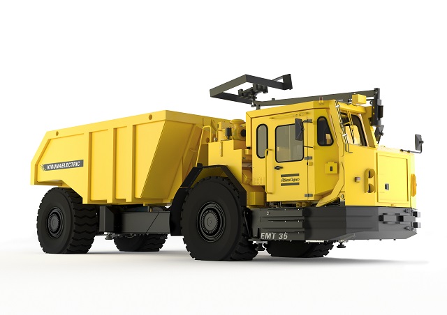 Electric Minetruck EMT35.