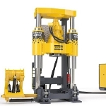 High Torque and Thrust Small Diameter Raise Drill – The Robbins 44RH C from Atlas Copco