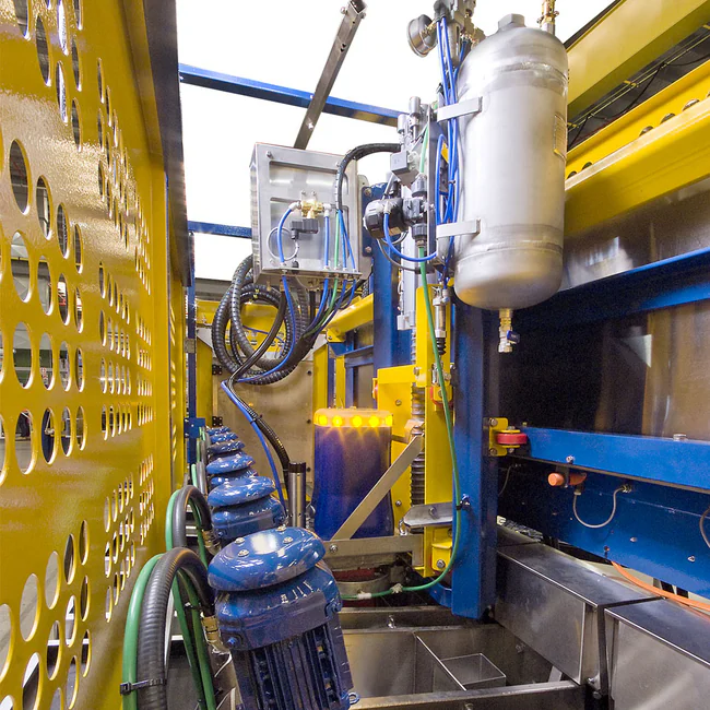 MSA-430 Multi-Stream Slurry XRF Analyzer internal view.