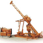 Hydraulic rotary drilling rig from Acker Drill Company 