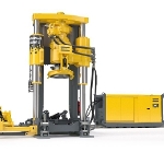 Rail Mounted Rail Boring Machine – Robbins 44RH C Rail Raise Boring Machine from Atlas Copco