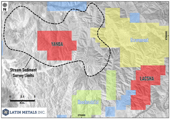 Yanba Copper Project in Coastal Copper Belt, Peru Acquired by Latin Metals.