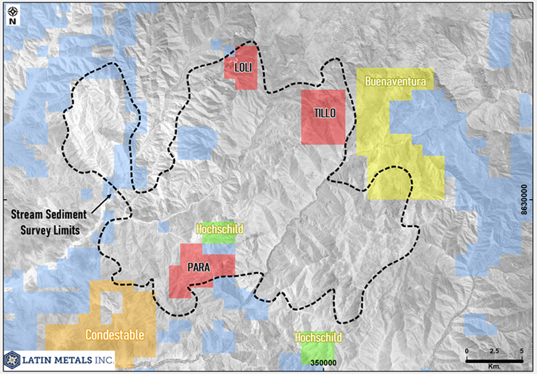 Latin Metals Acquires Three New Copper Exploration Projects in Peru.