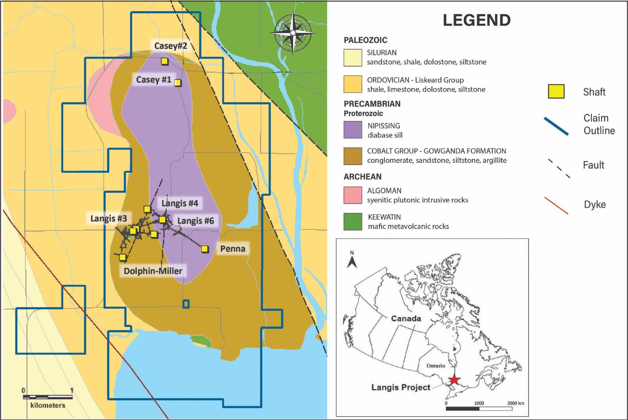 Brixton Metals Commences IP Geophysical Survey at the Langis Project, Ontario.