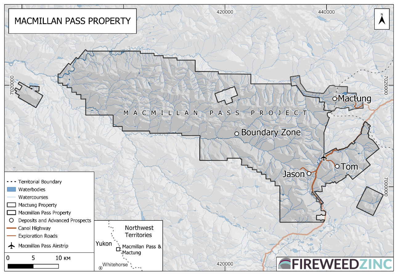 Fireweed Zinc Ltd. Announces Mobilization of MacMillan Pass Property for its $10M Drill Program