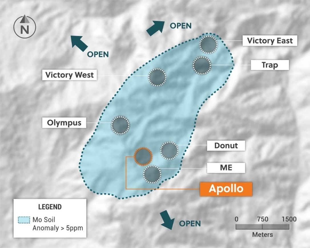 Collective Mining Announces Visual Observations at the Apollo Target in Caldas, Columbia.