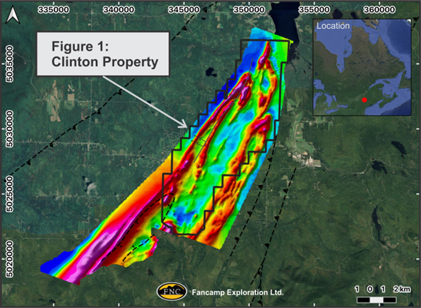 Final Assay Results From Fancamp’s Clinton Project.