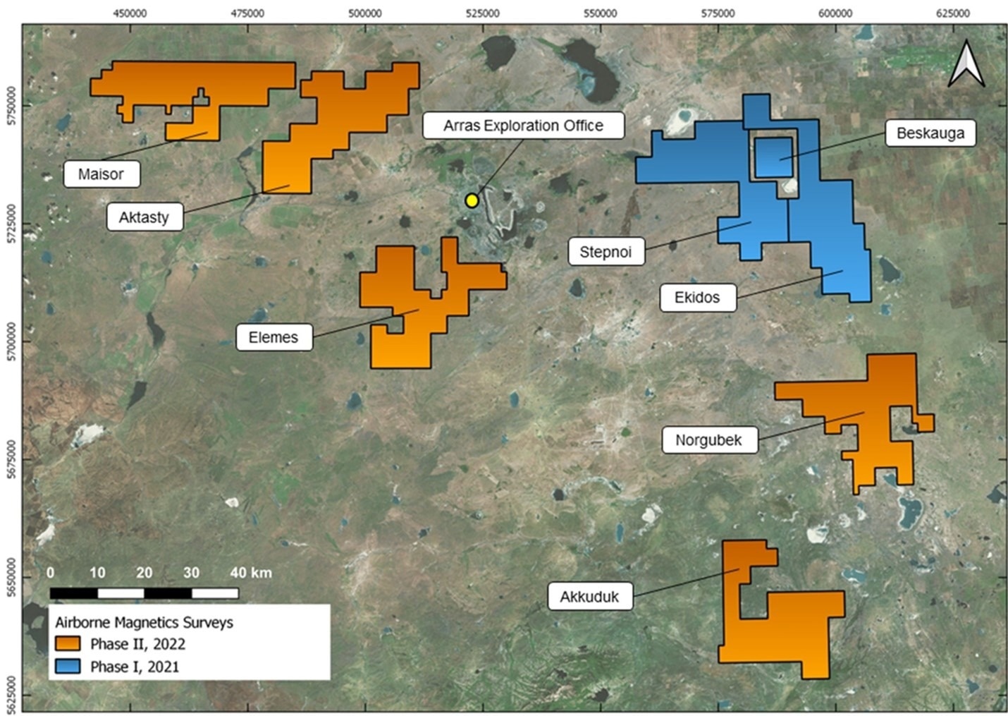 Arras Minerals Corp. Completes Airborne Magnetics Survey