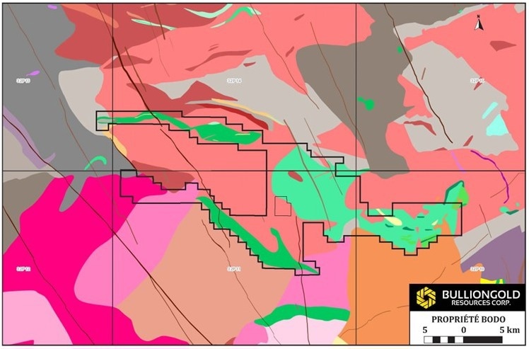 Lithium Exploration in Jamésie by Bullion Gold