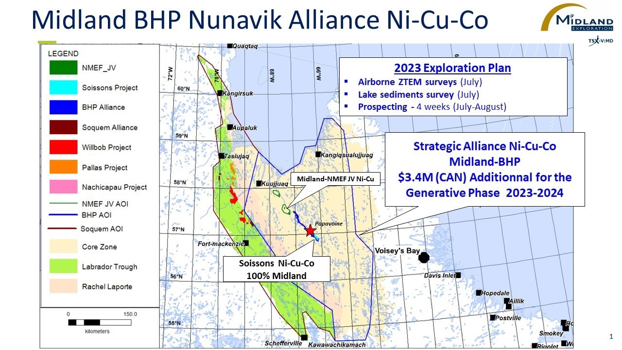 Midland Exploration Embarks on Major Nickel Exploration Program.