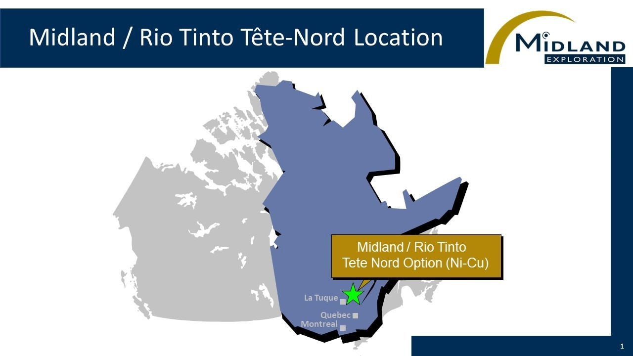 MD-Rio Tinto Tête-Nord Location