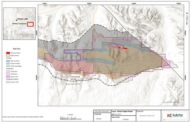 Commencement of Planned Geophysical Surveys by Kutcho Copper Corp.