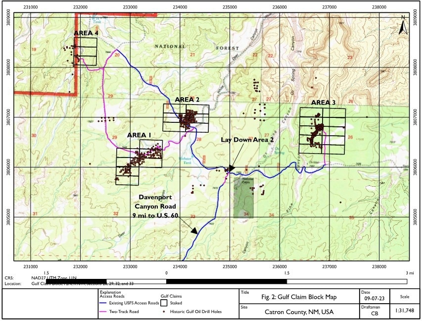 First American Uranium Focuses on 4 Potential Drill Zones