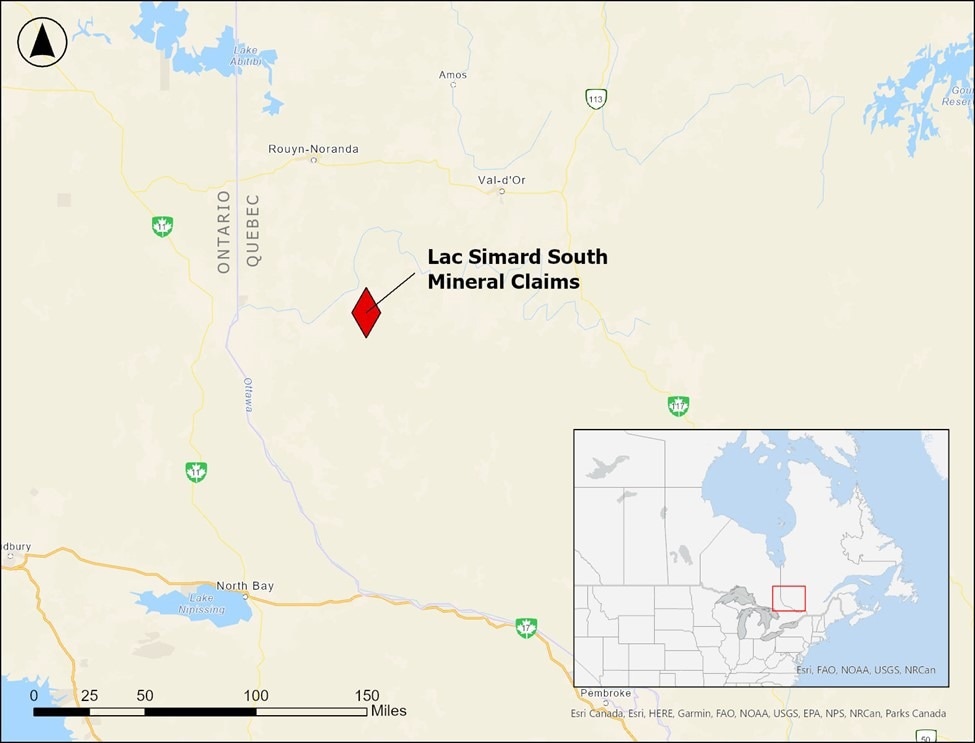 Foremost Lithium to Begin Exploration Efforts at Lac Simard South Property