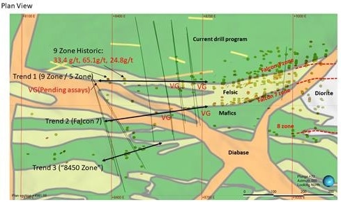 Wesdome Gold Mines Announces Positive Drilling Results from Eagle River Mine