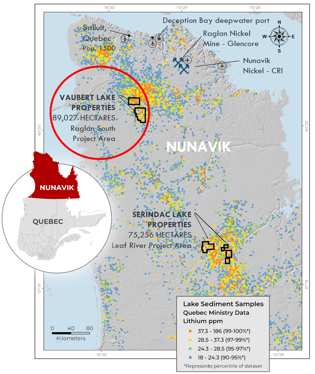 Positive Findings Encourage Discovery Lithium for Follow-Up on Vaubert Lake Lithium Target