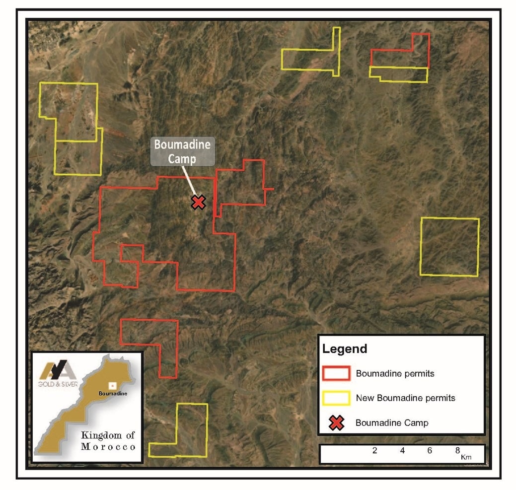 Aya Gold Advances Boumadine Exploration