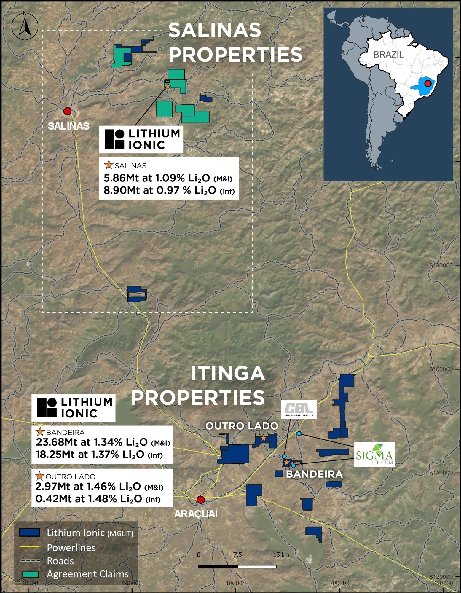 Lithium Ionic Acquires Final Stake in Salinas Lithium Project