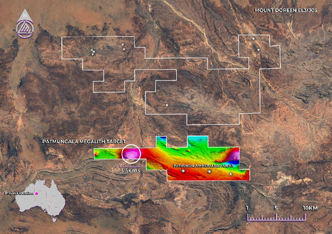 Litchfield Minerals Limited Confirms Large Magnetic Targets at Patmungala and Dumunzi Areas in the West Arunta