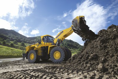 Komatsu Europe Introduces New WA700-8 Wheel Loader