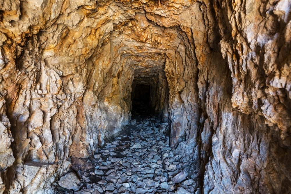 mining tunnel, abandoned gold mine