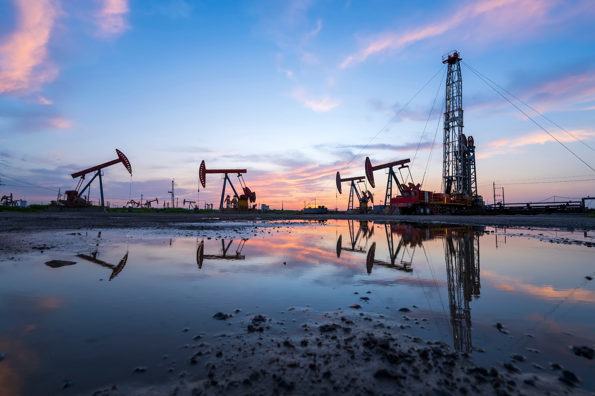 oil field site