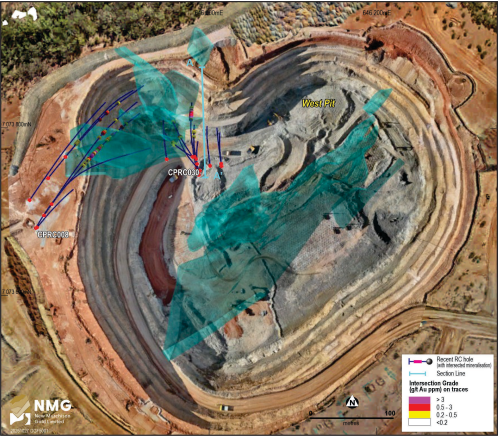 New Murchison Gold Intersects 14 M at 231.67 G/T Gold Beneath Crown Prince Open Pit