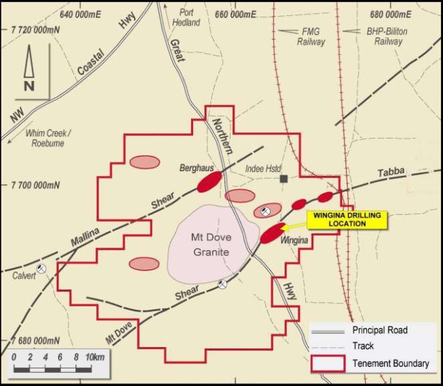 Rugby Receives Drilling Permit for Wingina Prospect within Great Northern Gold Project