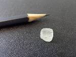 Brazil Minerals Mines Large 4.01-Carat Rough Diamond