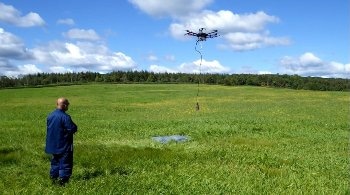 Drone-Based Magnetic Data from Omu Gold-Silver Project