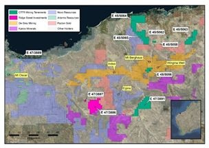 Monterey Minerals Signs Letter of Intent to Purchase CTTR Mining Tenements Pty Ltd.