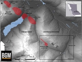 Barkerville Gold Mines Offers Updates on Cariboo Gold Project
