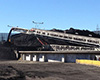 Telestack install TS 2058 Radial Telescopic Stacker for AES Genera Power plant in Chile