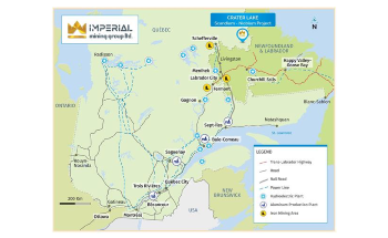 Imperial Mining Begins Sampling, Mapping Activities on Crater Lake Scandium Project