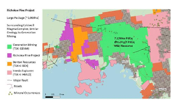 Cameo Acquires Platinum-Group Metals Projects in Ontario’s Thunder Bay Mining District