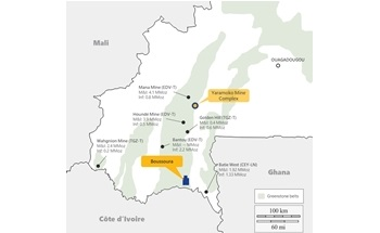 Roxgold Reports 26.9 GPT Over 4.8 Metres at Boussoura as Drill Program Continues to Expand Additional Fofora Vein Sets